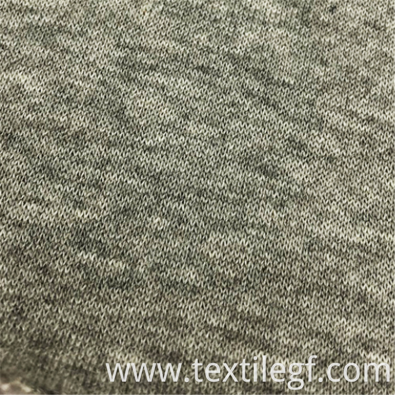 Polyester Fleece Knitted Brushed Garment CVC Fabrics